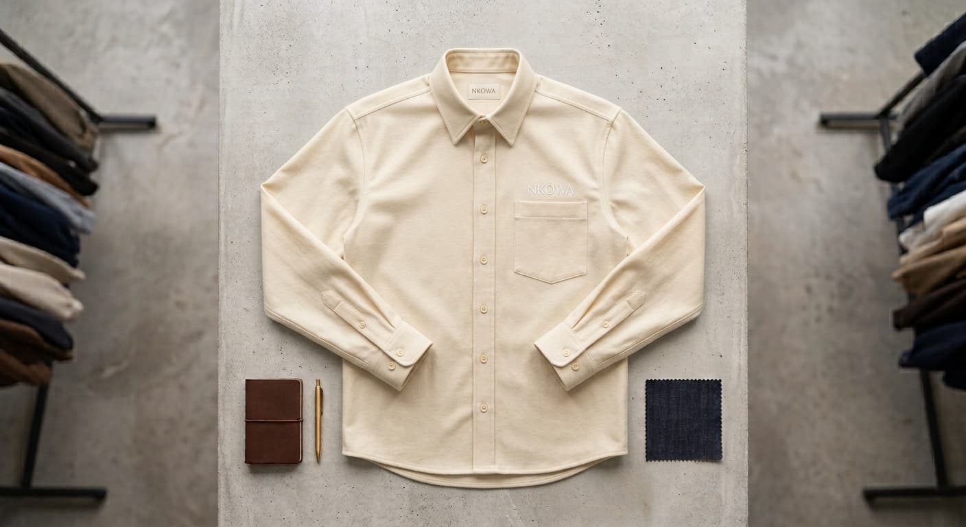 The Plain Shirt — Ivory