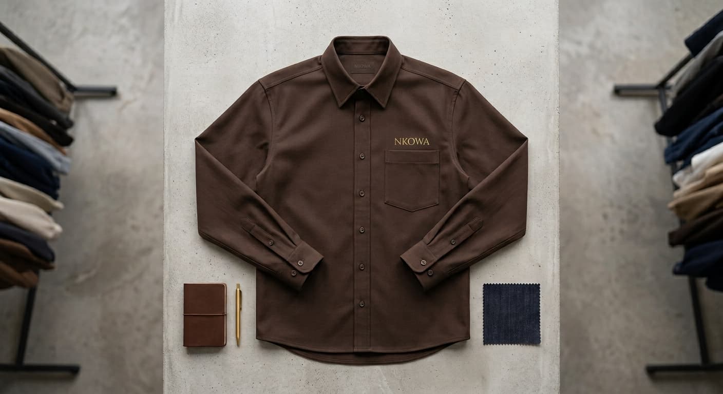 The Plain Shirt — Espresso
